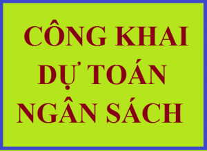 407/QĐ-TRTCN.02.05.2019_CÔNG BỐ CÔNG KHAI DỰ TOÁN NGÂN SÁCH 2019