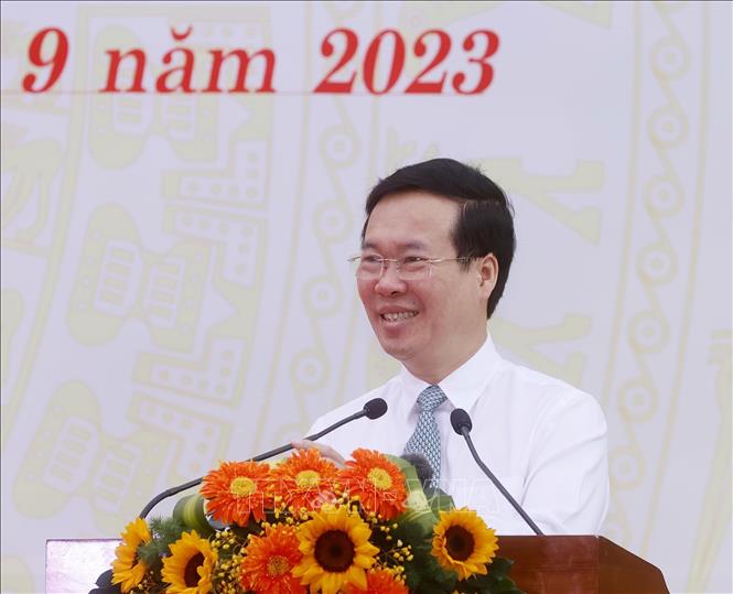 THƯ CỦA CHỦ TỊCH NƯỚC GỬI NGÀNH GIÁO DỤC NHÂN DỊP KHAI GIẢNG NĂM HỌC 2023-2024